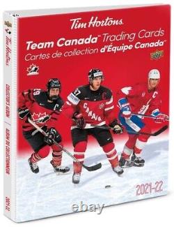 2021-22 Tim Hortons Team Canada Complete Master Set Includes all Tim Bit Cards