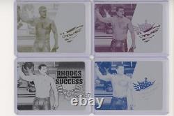 2021 AEW All Elite Wrestling Achievements Printing Plate Set 1/1 Cody Rhodes ob9