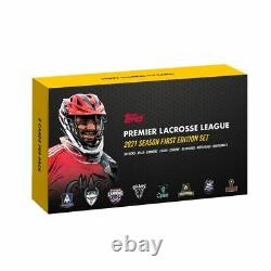 2021 Topps Premier Lacrosse League Holiday Preview YOU PICK CARDS