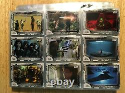 2021 Topps Star Wars Chrome Legacy Master Set Complete All 250 Cards
