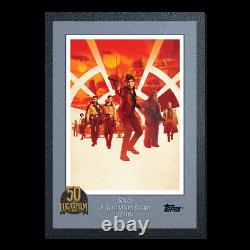 2021 Topps Star Wars Lucasfilm 50th Anniversary Card Set #1-#11 All 11 Movies