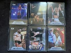 2021 Upper Deck AEW CANVAS 1-40 Complete Set with High Number Sp