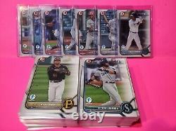 2022 BOWMAN 1ST EDITION Complete Set 1-150 All Cards Sleeved RC Prospects