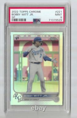2022 Topps Chrome Complete Set with ALL Extended RCs RODRIGUEZ WITT PSA 9s