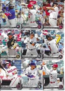 2022 Topps Now Platinum Member Foil Stamped 18 Card All-star Set Trout, Ohtani