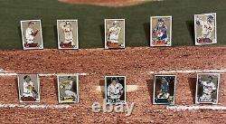 2023 Topps Series 1 Super Box Exclusive Collectors Pin COMPLETE SET (ALL 10)