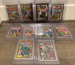 2024 Topps Chrome Marvel Giant-Size Box Toppers FULL SET (All 10) TOPLOADED MGG#