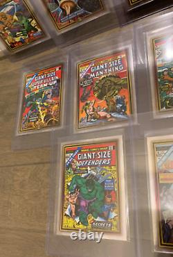 2024 Topps Chrome Marvel Giant-Size Box Toppers FULL SET (All 10) TOPLOADED MGG#