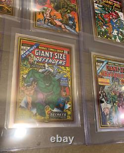 2024 Topps Chrome Marvel Giant-Size Box Toppers FULL SET (All 10) TOPLOADED MGG#