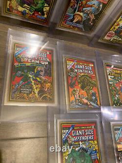 2024 Topps Chrome Marvel Giant-Size Box Toppers FULL SET (All 10) TOPLOADED MGG#