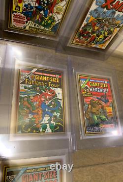 2024 Topps Chrome Marvel Giant-Size Box Toppers FULL SET (All 10) TOPLOADED MGG#