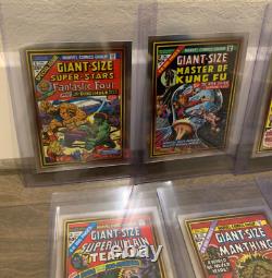 2024 Topps Chrome Marvel Giant-Size Box Toppers FULL SET (All 10) TOPLOADED MGG#