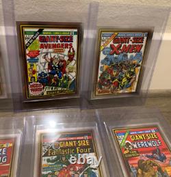 2024 Topps Chrome Marvel Giant-Size Box Toppers FULL SET (All 10) TOPLOADED MGG#