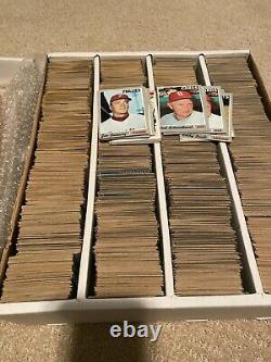 (3,200) 1970 Topps Baseball Giant Massive Card Set Lot All-Stars Rookies