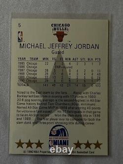 3 All-Star Cards From NBA Hoops 90-91 Set Featuring Jordan, Bird, And Magic J