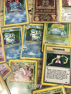 5 Pokemon TCG Random Holo Rare OG Cards (Base Set, Base 2, Jungle, Fossil)
