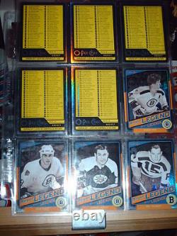 600 Cards Set 2012-13 O-pee-chee Rainbow Black With Rookies All Numbered Out 100