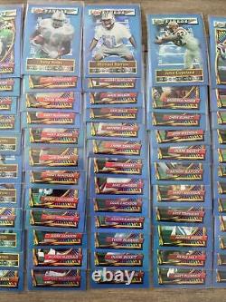(93) 1994 Topps Finest NFL Football REFRACTOR Partial Set 93/220 ALL Different