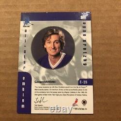 99/00 Itg Bap Memorabilia Wayne Gretzky Gu Emblem Patch One Of A Kind Incredible