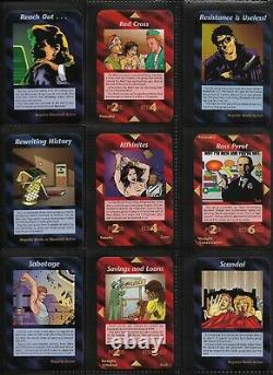 ALL 100 RARE SET UNLIMITED 1995 Illuminati INWO Card Game HIGH GRADE