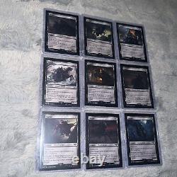 ALL 9 CARDS NAZGUL Wraith Knight COMPLETE SET U100 332thru39 LordOfThe Rings MTG