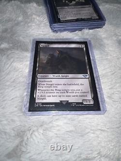 ALL 9 CARDS NAZGUL Wraith Knight COMPLETE SET U100 332thru39 LordOfThe Rings MTG
