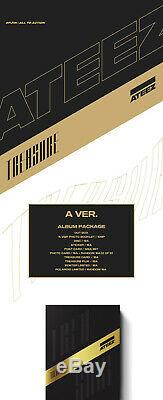 ATEEZ TREASURE EP. FINALL TO ACTION Album 2 Ver SET+POSTER+2Book+30Card+etc+GIFT