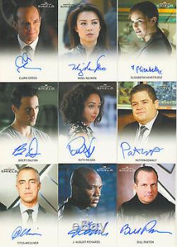 Agents of SHIELD 1 Master Set with ALL Autos, Relics & MORE but NO Gold Cards