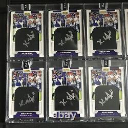 All 10 Made Complete Set Kellen Mond 2021 Panini NFL INSTANT HOME & AWAY AUTO Rc