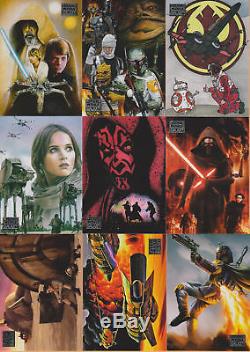 All 8 Star Wars Galaxy Sets Topps 1993 to 2012 Series 1 Thru 8 All 935 Cards