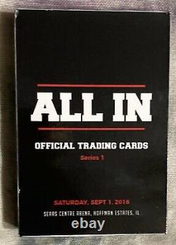 All In Trading Card Set 2018 Full Omega Page Britt Baker MJF Fenix Janela AEW
