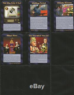 Assassins 50 ALL Common Set with Custom Box Illuminati INWO Card Game TRUMP