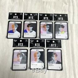 BTS Bangtan Boys CU T Money Transparent Photo Card All member Set