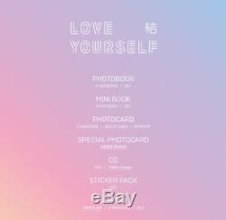 BTS LOVE YOURSELF ANSWER 4 Ver Full Set Album Photo-Card Book Poster Tracking