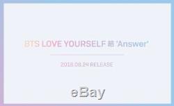 BTS LOVE YOURSELF ANSWER 4 Ver Full Set Album Photo-Card Book Poster Tracking