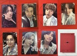 BTS ONE DVD MAP OF THE SOUL Official Photo card photocard Bang tang
