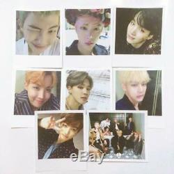 BTS Wings All Member Official Polaroid Photo card Set V SUGA JIMIN JIN RM J-HOPE