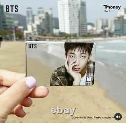 BTS X CU Tmoney T money Official Mirror Photo Card Limited Rare
