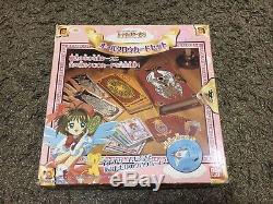 Bandai 1999 Card Captor Sakura All Clow Card Set Case Game Card Key Japan USED