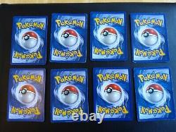 Base set shadowless set complete. All 102 cards. Charizard vg condition