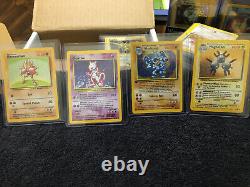 COMPLETE BASE SET Holos+Pokemon Cards ALL 102 Cards Wizards Of The Coast 1999