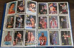 COMPLETE SET OF 1990 CLASSIC WWF WRESTLING CARDS With All Bonus Cards Incl