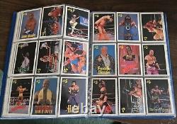 COMPLETE SET OF 1990 CLASSIC WWF WRESTLING CARDS With All Bonus Cards Incl