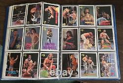 COMPLETE SET OF 1990 CLASSIC WWF WRESTLING CARDS With All Bonus Cards Incl