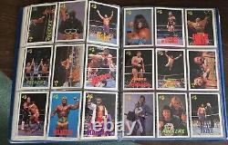 COMPLETE SET OF 1990 CLASSIC WWF WRESTLING CARDS With All Bonus Cards Incl