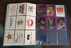 COMPLETE SET OF 1990 CLASSIC WWF WRESTLING CARDS With All Bonus Cards Incl