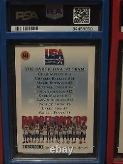 COMPLETE SET OF 1991 SKYBOX TEAM USA 1, 2, And 3 ALL PSA 10