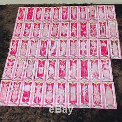 Card Captor Sakura Bandai All Sakura Card Set Magic Book & 53 Cards USED No BOX