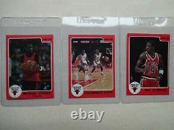 Clean Complete 10 Card 1986 Star Michael Jordan Set Future Roy All Star