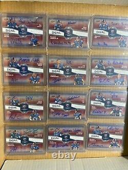 Complete 20 Card 2018 Upper Deck USA Football Dual Auto Autograph Set All #/25